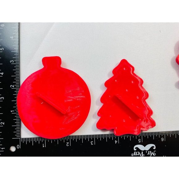 14 Vintage Imprint Cookie Cutter Very Random Christmas Holiday Lot - Picture 6 of 9
